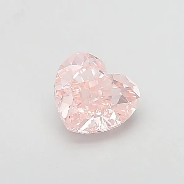 1.13ct HEART Fancy Brown Pink VVS2 Coloured Lab diamond