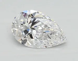 0.84ct PEAR D VVS1 Lab diamond