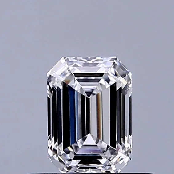 0.55ct EMERALD D VVS1 Lab diamond
