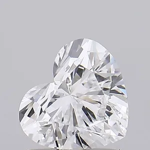 1ct HEART D VVS1 Lab diamond
