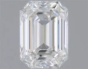 0.37ct EMERALD E VVS2 Natural diamond