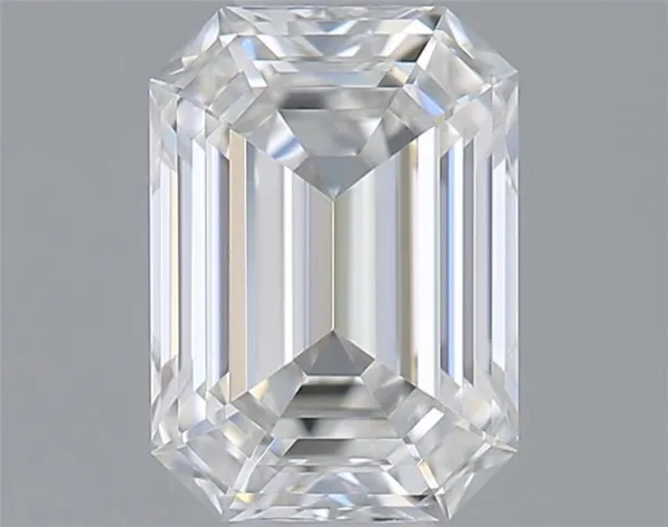 0.37ct EMERALD E VVS2 Natural diamond