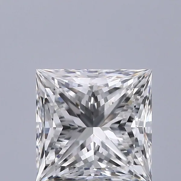 0.73ct PRINCESS F VVS1 Natural diamond