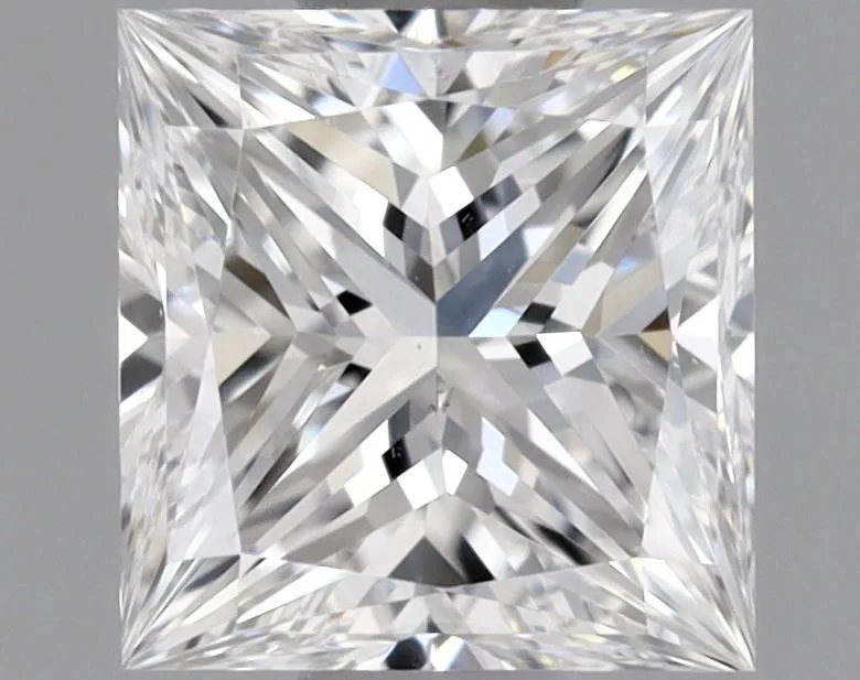 0.51ct PRINCESS D SI1 Natural diamond
