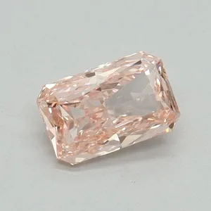 0.51ct RADIANT Fancy Intense Pink VS1 Coloured Lab diamond