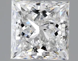0.7ct PRINCESS D SI1 Natural diamond