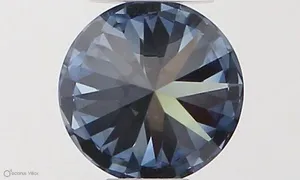 0.33ct ROUND Fancy Vivid Blue IF Coloured Lab diamond