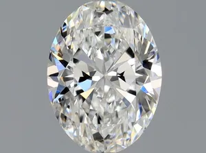0.39ct OVAL F VVS2 Natural diamond