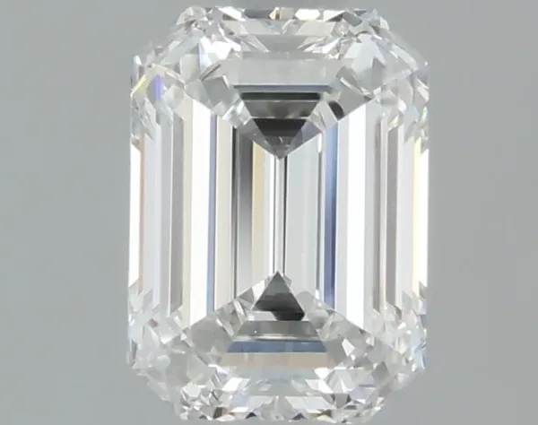 0.53ct EMERALD D VS2 Natural diamond