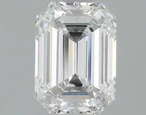 0.53ct EMERALD D VS2 Natural diamond