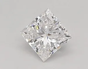 0.37ct PRINCESS D VVS2 Lab diamond