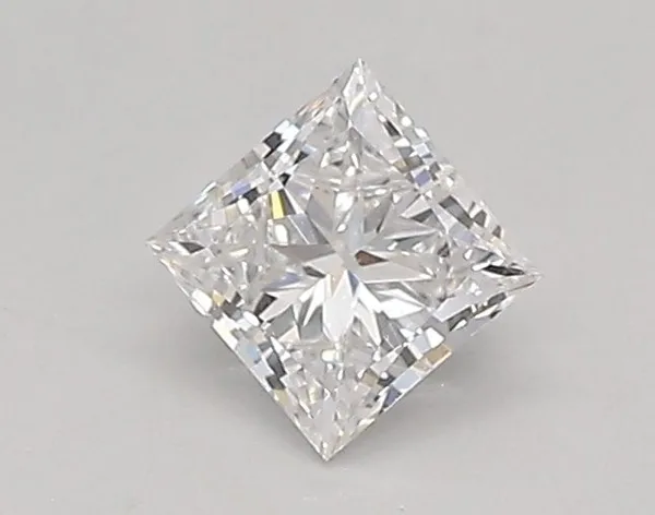 0.37ct PRINCESS D VVS2 Lab diamond