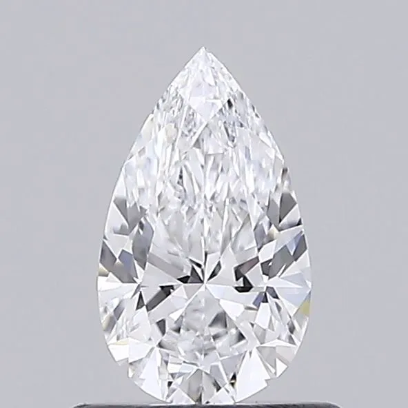 0.53ct PEAR D IF Lab Grown diamond