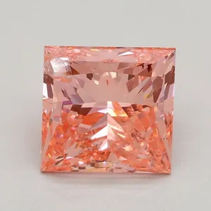 2ct PRINCESS Fancy Intense Pink SI2 Coloured Lab diamond