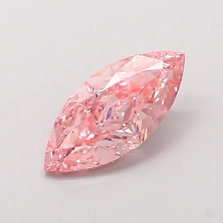 2.01ct MARQUISE Fancy Vivid Pink VS1 Coloured Lab diamond