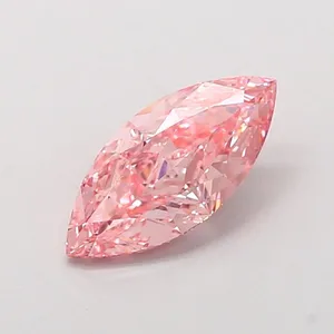 2.01ct MARQUISE Fancy Vivid Pink VS1 Coloured Lab diamond