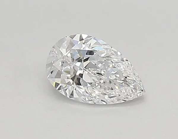 0.47ct PEAR D VVS2 Lab diamond