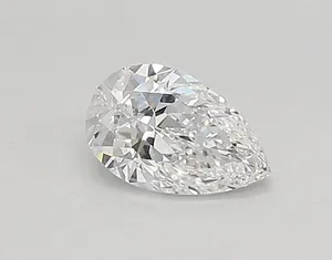 0.47ct PEAR D VVS2 Lab diamond