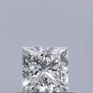0.53ct PRINCESS E VVS2 Natural diamond