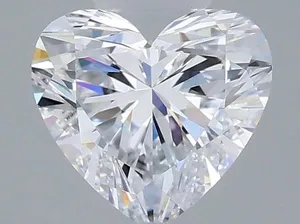 1.02ct HEART D VVS1 Lab diamond