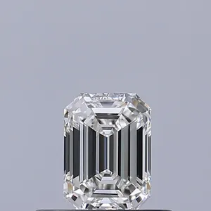 0.41ct EMERALD F VVS1 Natural diamond