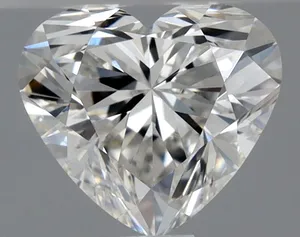 0.76ct HEART G VVS2 Natural diamond