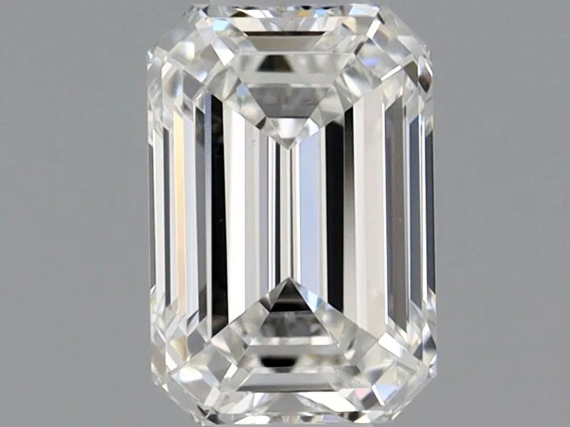 0.38ct EMERALD F VS1 Natural diamond