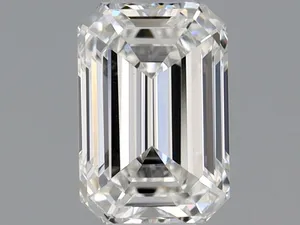 0.38ct EMERALD F VS1 Natural diamond