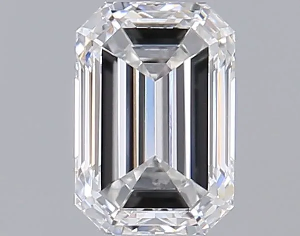 0.63ct EMERALD F VS1 Natural diamond