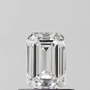0.55ct EMERALD D VVS1 Lab diamond