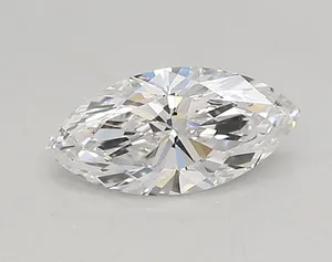 0.62ct MARQUISE D FL Lab diamond