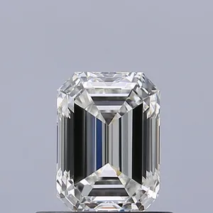 0.7ct EMERALD H VVS1 Natural diamond