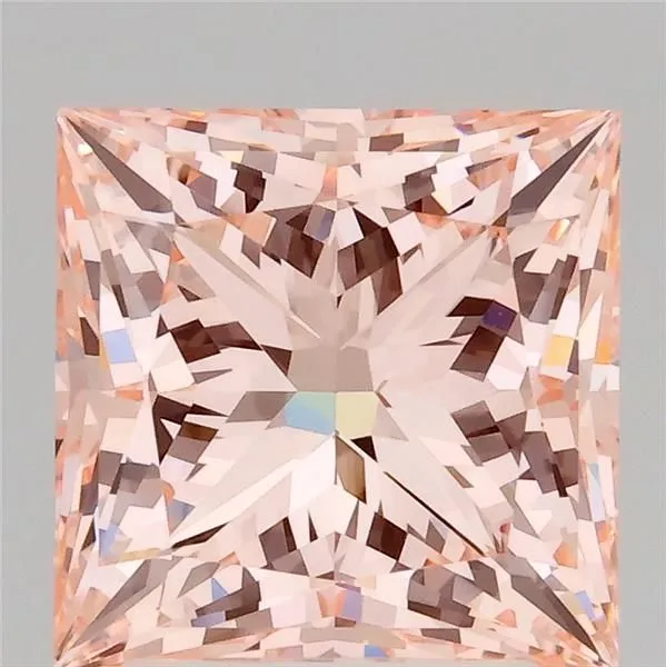 3.05ct PRINCESS Fancy Intense Pink VVS2 Coloured Lab diamond
