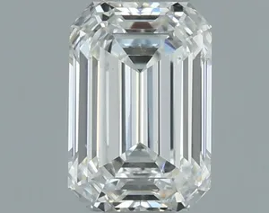 0.51ct EMERALD F VS1 Natural diamond