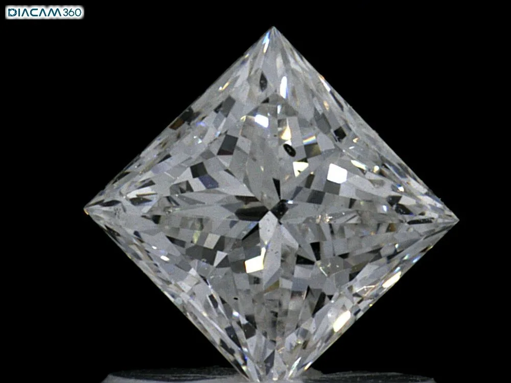 0.75ct PRINCESS E SI1 Natural diamond