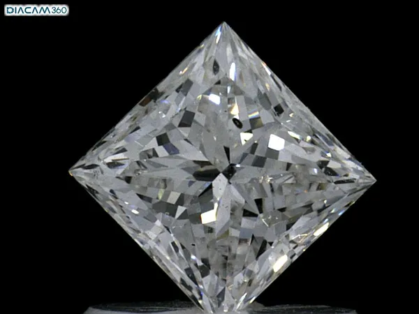 0.75ct PRINCESS E SI1 Natural diamond