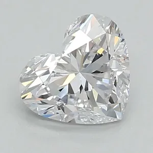 0.93ct HEART D VS1 Lab diamond