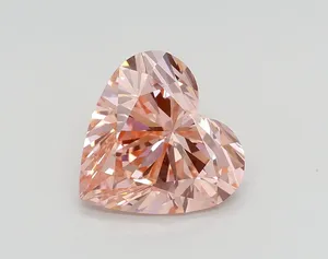 1.87ct HEART Fancy Intense Pink VS1 Coloured Lab diamond