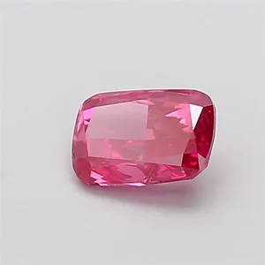 1.06ct CUSHION Fancy Vivid Pink VVS2 Coloured Lab diamond