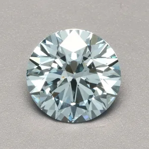 1.05ct ROUND Fancy Vivid Blue VVS2 Coloured Lab diamond