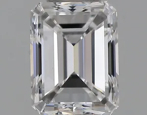 0.3ct EMERALD D VS2 Natural diamond