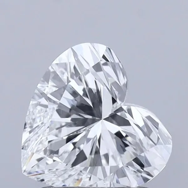 1.23ct HEART E VVS2 Lab diamond