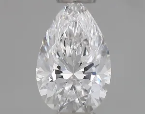 0.3ct PEAR D VVS1 Natural diamond