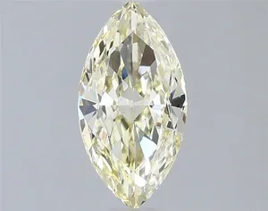 1.09ct MARQUISE Fancy Yellow VS1 Coloured Lab diamond