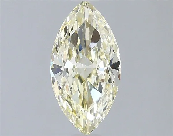 1.09ct MARQUISE Fancy Yellow VS1 Coloured Lab diamond