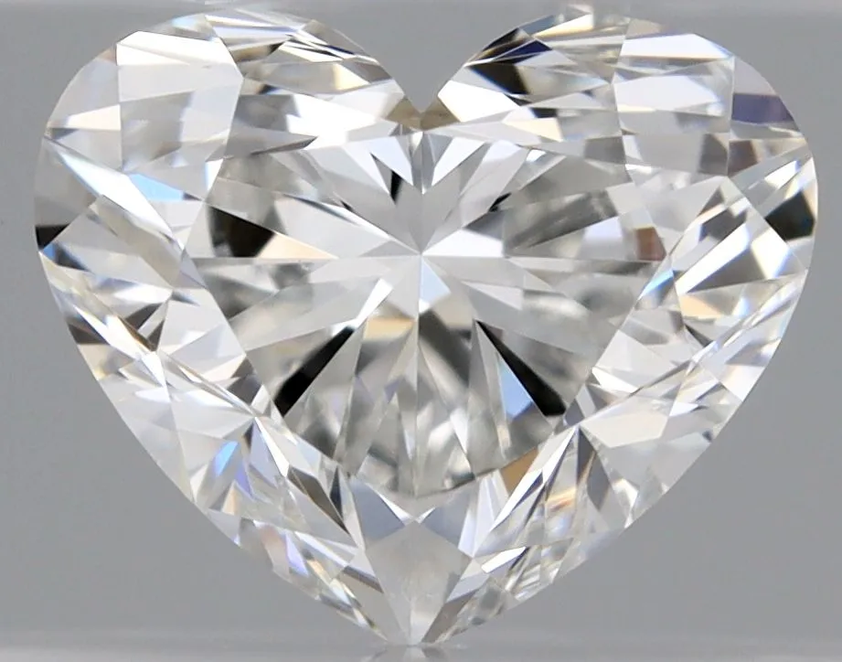 0.70ct HEART F VS2 Natural diamond
