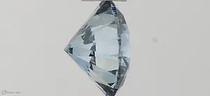 0.34ct ROUND Fancy Vivid Blue VVS1 Coloured Lab diamond