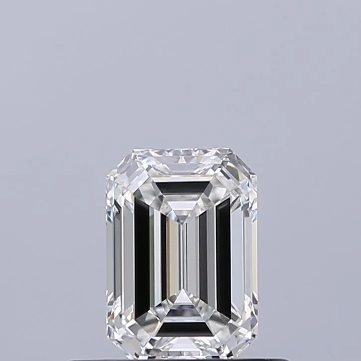 0.53ct EMERALD F VVS2 Natural diamond