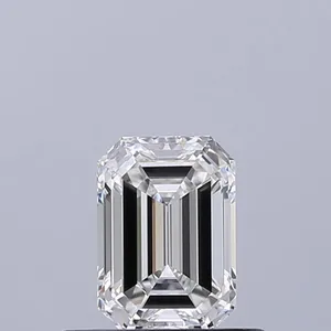 0.53ct EMERALD F VVS2 Natural diamond