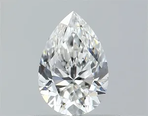0.5ct PEAR F VS1 Natural diamond